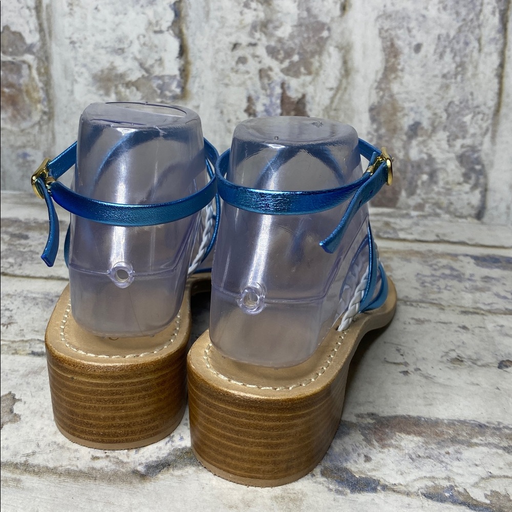 Corcione Sorrento Braided Wrap Around Sandals View 4